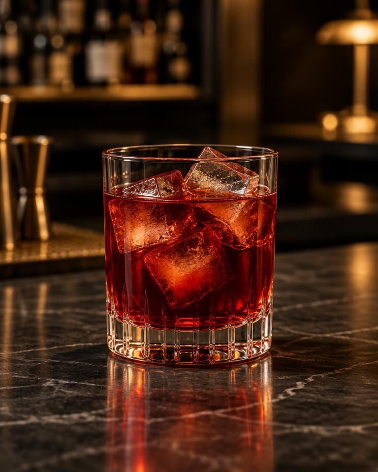 Boulevardier cocktail