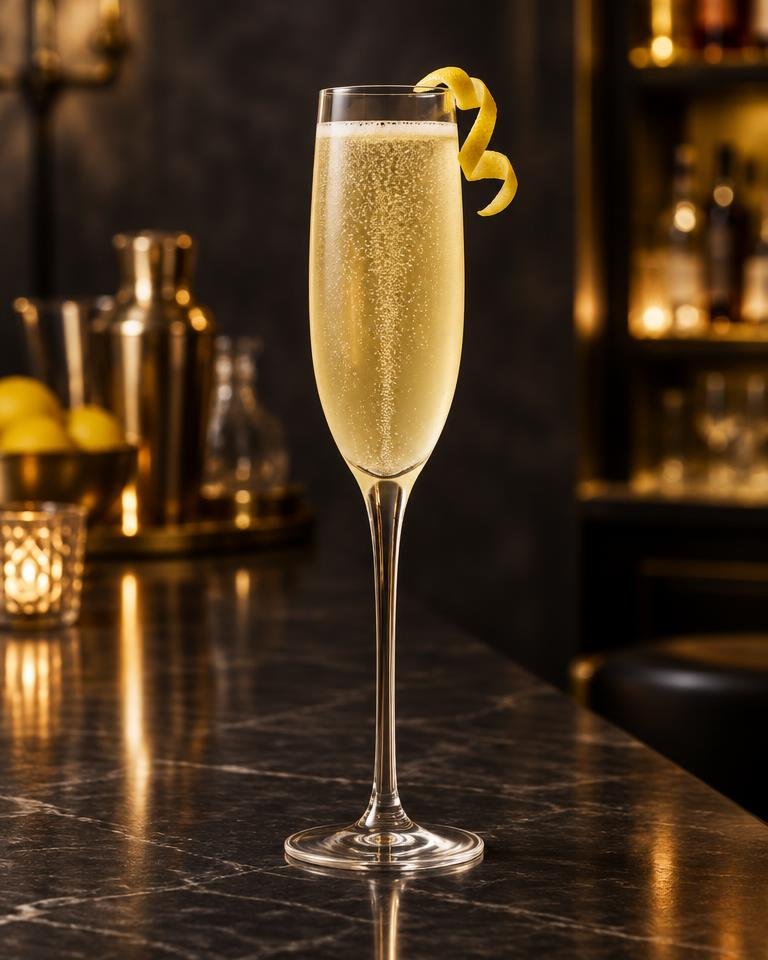 French 75 cocktail