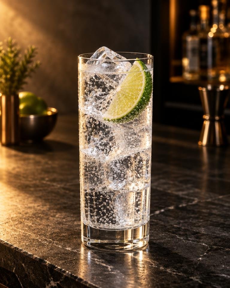 Gin & Tonic cocktail
