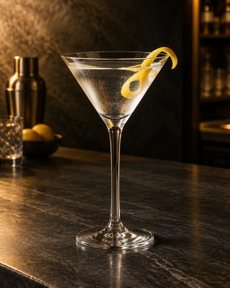 Vodka Martini cocktail
