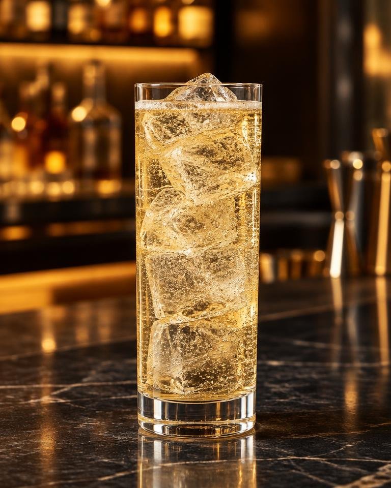 Whisky Highball cocktail