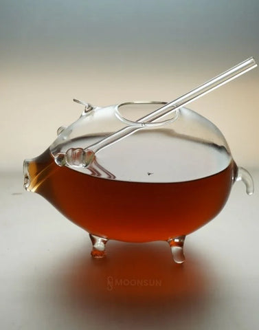 Piggy Cocktail Glass