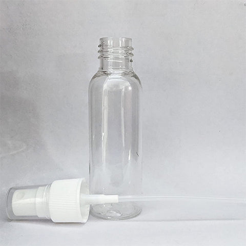 Round Pet Bottle with Spray Pump for Multi use (10 pcs)