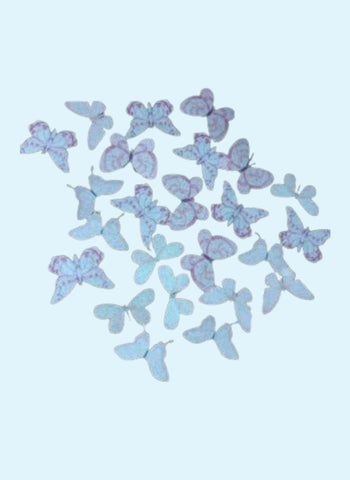 White Butterflies Pack of 5
