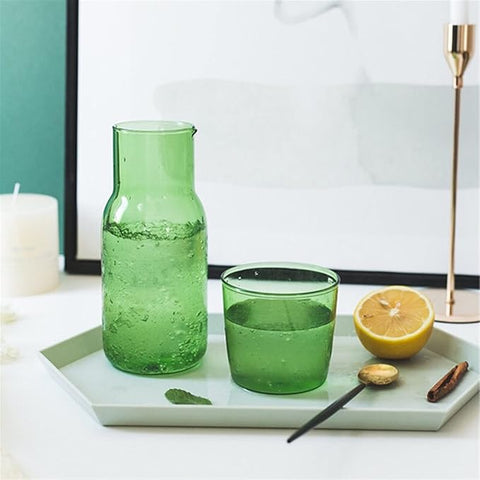 Green caraffes