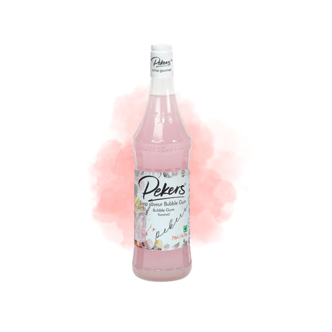 Pekers Bubble Gum Syrup