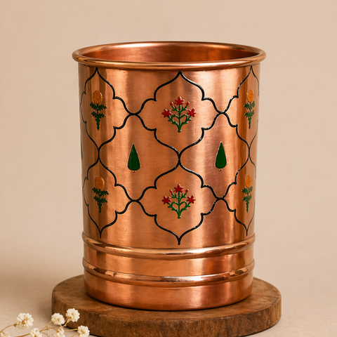 Copper Glass (Palace Bloom - Set of 2)
