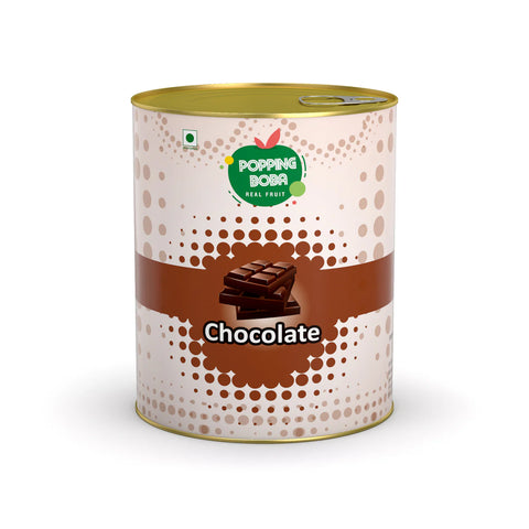 Chocolate Popping Boba