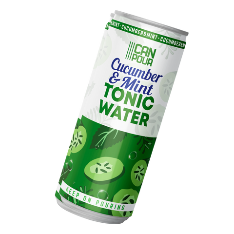 Canpour Cucumber Mint Tonic Water 250ml