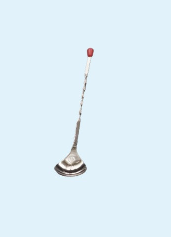 Bar Spoon With Red Knob 2PC