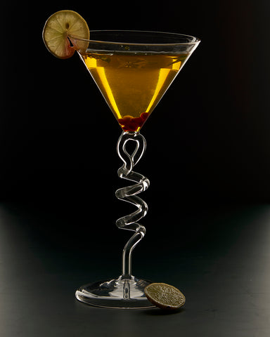 Bell Ring Spiral Designer Glass 200ml