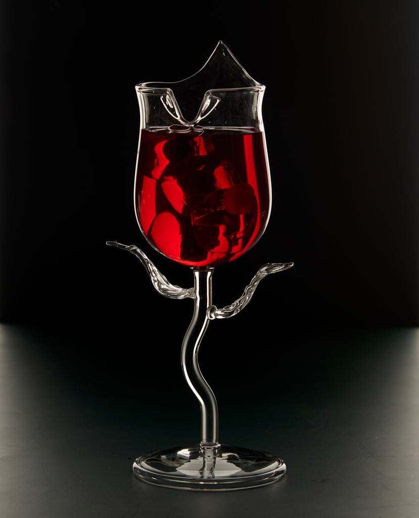 Rose Wine Glass 325ml