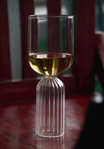 Red Wine Fluted Base Glass (325ml)