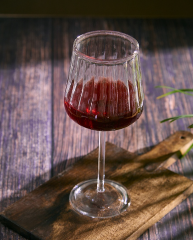 Ribbed Diamond Designer Wine Glass (550ml)