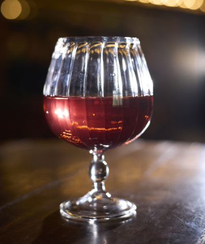 Fluted Goblet Glass (600ml)