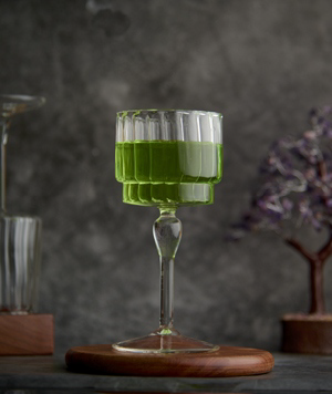 Fluted Designer Mocktail Glass (250ml)