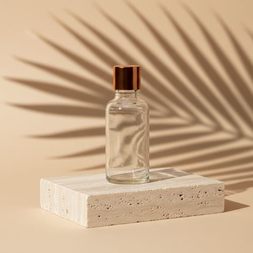 Mini Clear Glass With Cap (30 ml, 10 pcs)