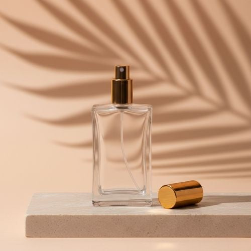 Empty Refillable Square Shape Luxury Empty Perfume bottle (10 pcs)