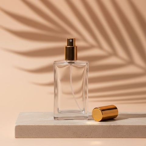 Empty Refillable Square Shape Luxury Empty Perfume bottle (10 pcs)