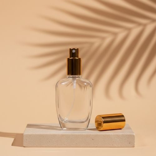 Refillable Luxury Empty Glass Mist Spray Bottle (10 pcs)