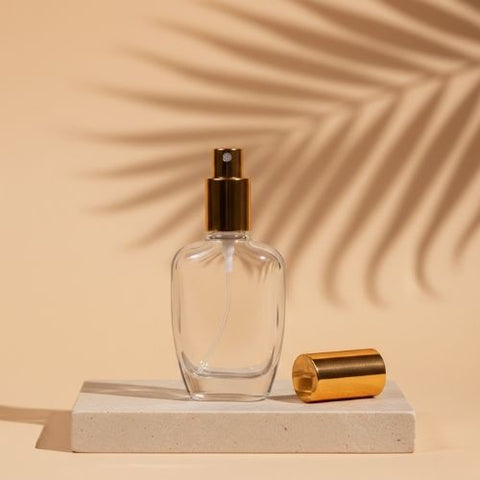 Refillable Luxury Empty Glass Mist Spray Bottle (10 pcs)