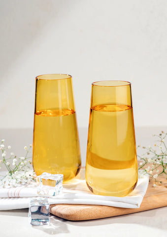 Yellow Crypton Glass