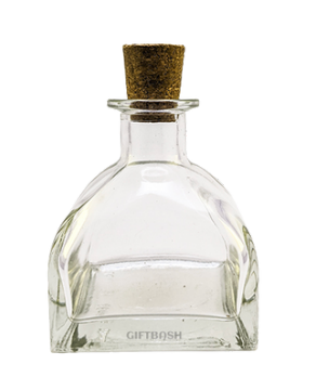 Premium Glass Diffuser Bottle with Cork Lid (10 pcs)