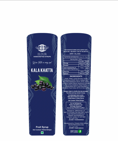 Kala Khatta Elixir Syrup