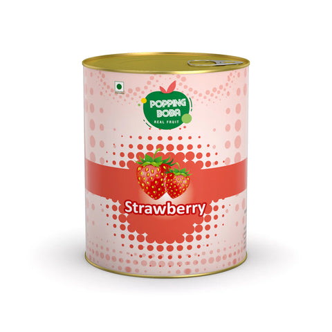 Strawberry Popping Boba