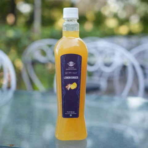 Lemon Ginger Elixir Syrup (700ml)