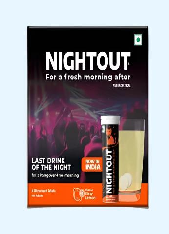 NightOut Monocarton: Pack of 4 tablets