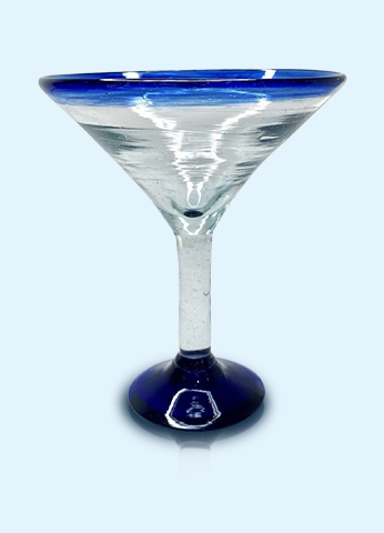 Blue martini Glass 500ml