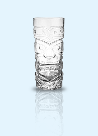 Clear Tiki Glass 420ml