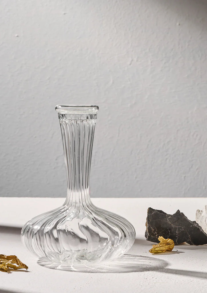 Crysto Ribbed Decanter