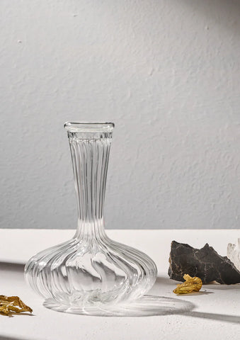 Crysto Ribbed Decanter
