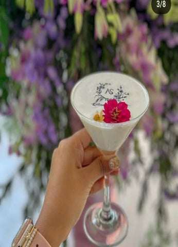 Customized Edible Paper Garnish 50 pc (69 mm)