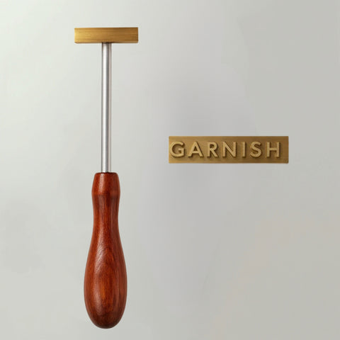 Customized Garnish Hashtag Stamp 1 pc