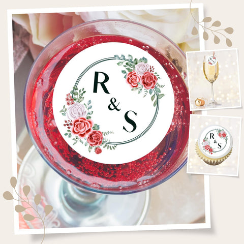 Customized Edible Paper Garnish 50 pc (49 mm)