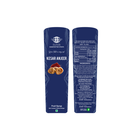 Kesar Anjeer Elixir Syrup