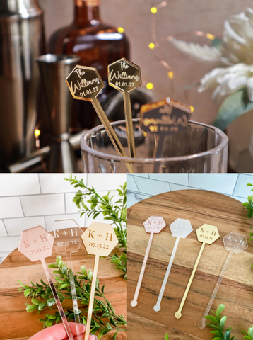 Hexa Shaped Stirrers (50 pc)
