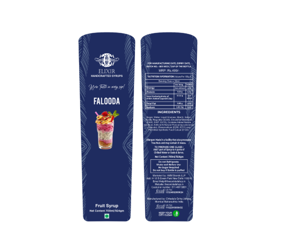 Falooda Elixir Syrup