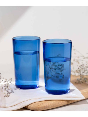 Blue Euria Glass