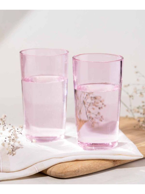Pink Euria Glass