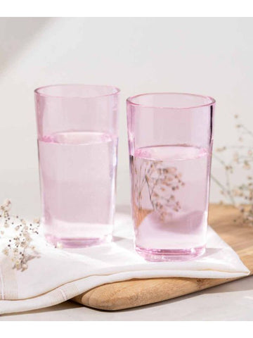 Pink Euria Glass