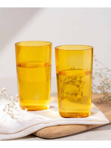 Yellow Euria Glass