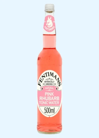 PINK RHUBARB TONIC WATER-FENTIMAN'S