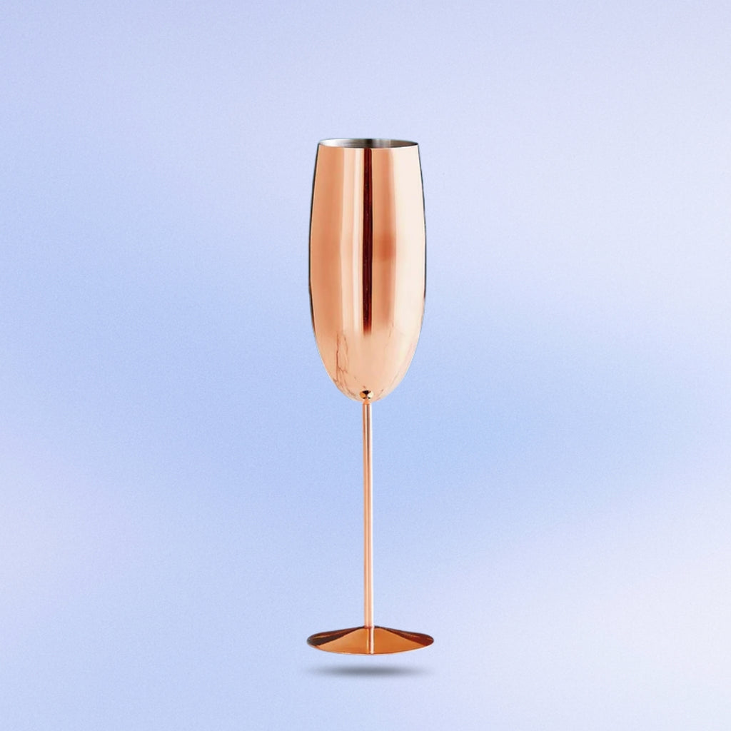 SS Champagne Fluits Rose Gold (Pack of 2)