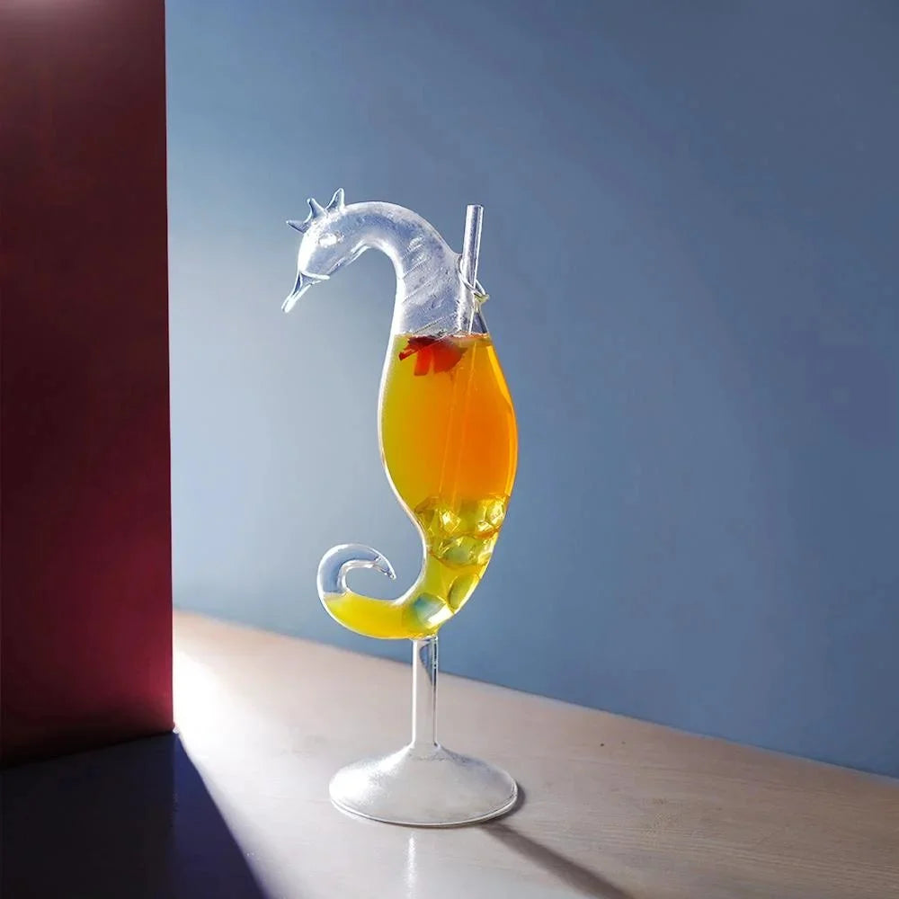 Sea Horse Cocktail Glass  300ml