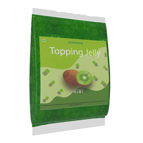 Kiwi Topping Jelly
