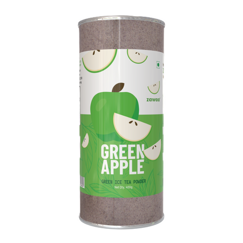 Green Apple Green Iced Tea